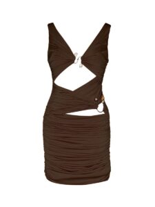 Alora Dress – Brown