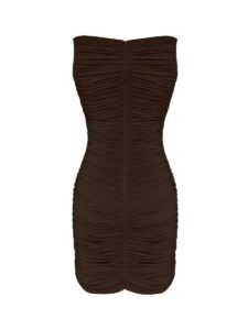 Alora Dress – Brown