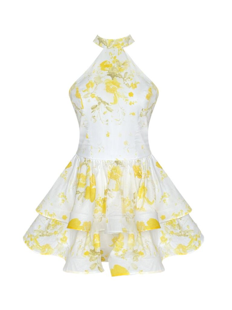 Silenzio Marino Dress Organic Add - Gigii's dress available to rent or buy at IS Dress Rental Lebanon