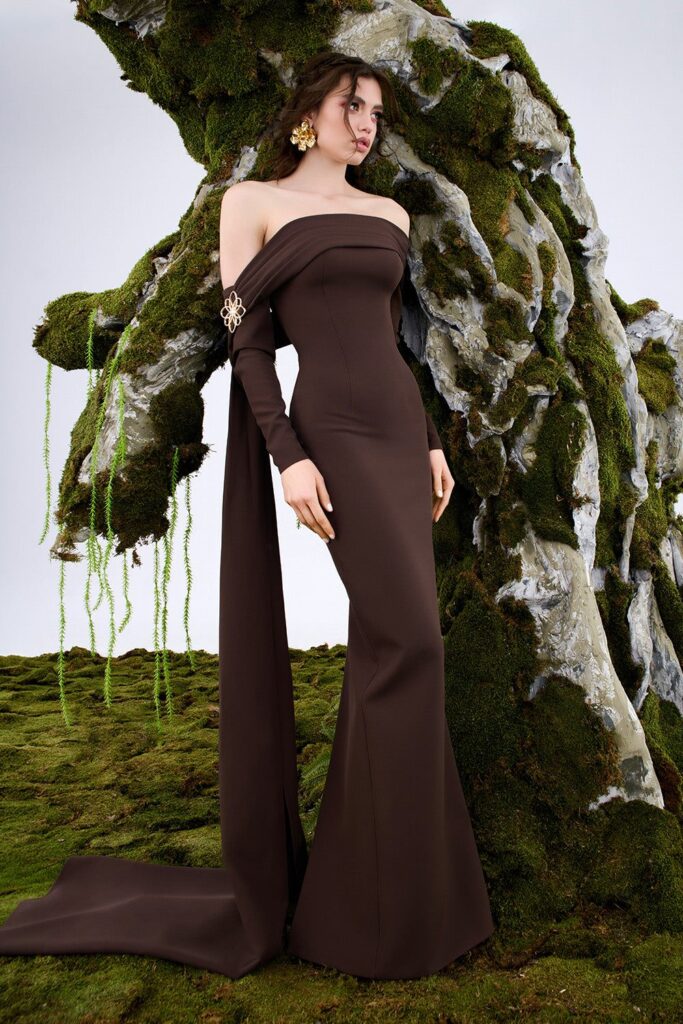 Nour Fathallah 674 - Nour Fathallah dress available to rent or buy at IS Dress Rental Lebanon