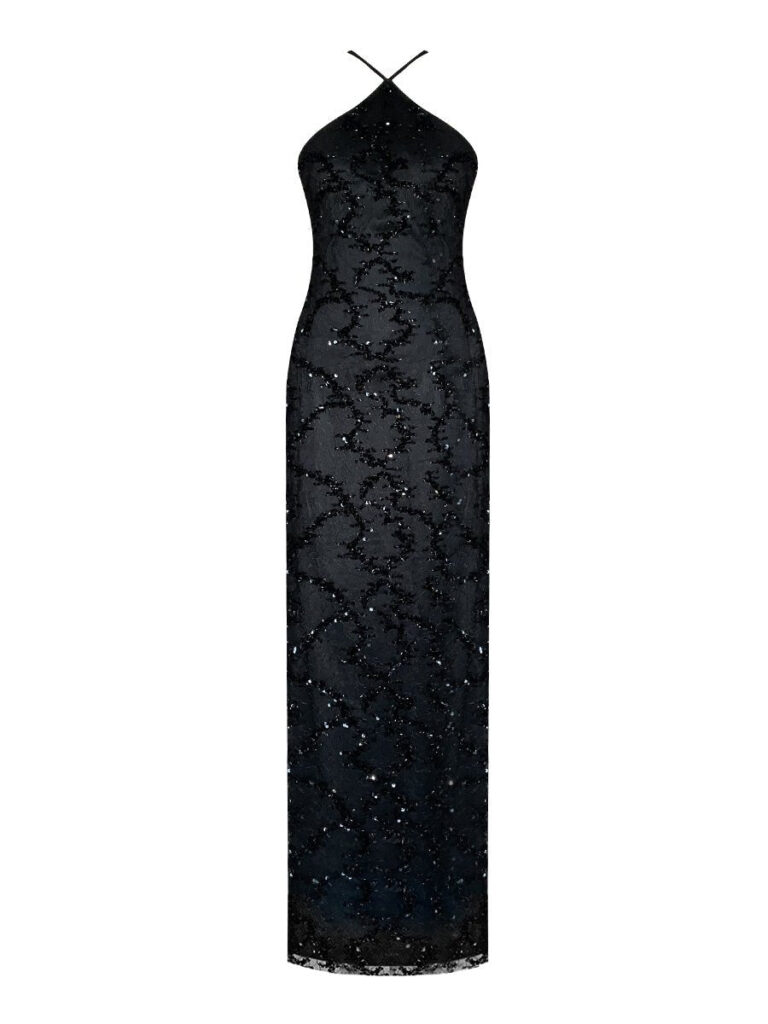 Paradiso Lace Long Dress - Gigii's dress available to rent or buy at IS Dress Rental Lebanon